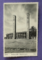 Preview: Ansichtskarte AK Berlin 1936 Reichssportfeld Stadion Eingang Olympische Ringe Olympia Ortsansicht Architektur